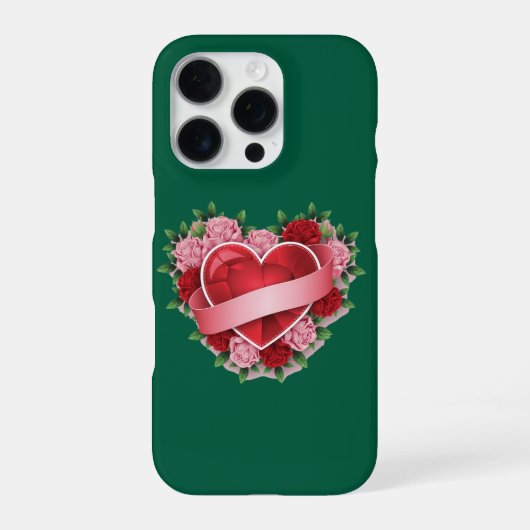 LIEBE PATTERN iPhone HÜLLE (Rückseite)