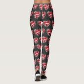 LIEBE PATTERN-Leggings Leggings (Rückseite)