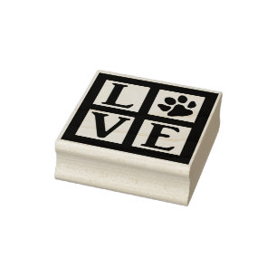 Liebe Paw Classic Boxed Gummistempel
