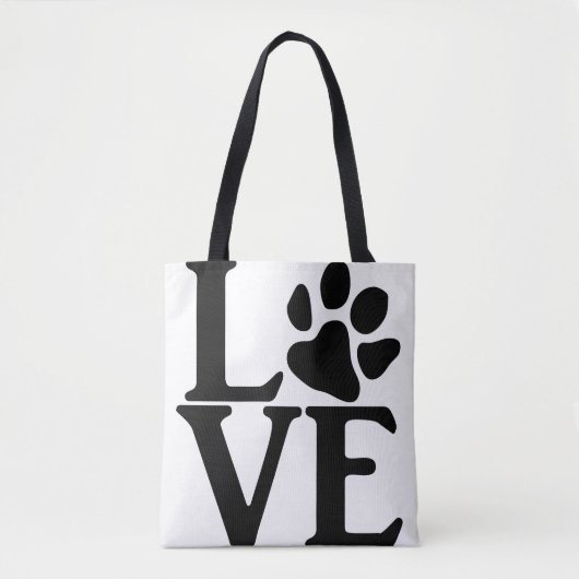Liebe Paw Classic Tasche (Vorderseite)