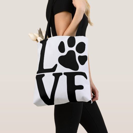 Liebe Paw Classic Tasche (Von Nahem)