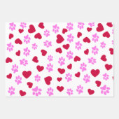 Liebe Paw Druckpapier Geschenkpapier Set (Vorderseite)