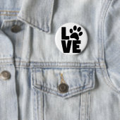 Liebe Paw (Hintergrundfarbe auswählen) Button (Beispiel)