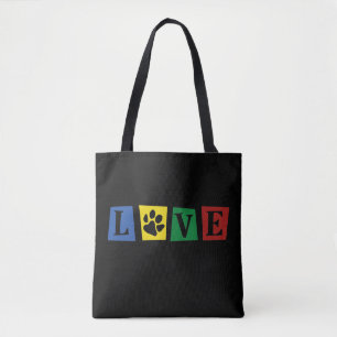 Liebe Paw Retro Tasche