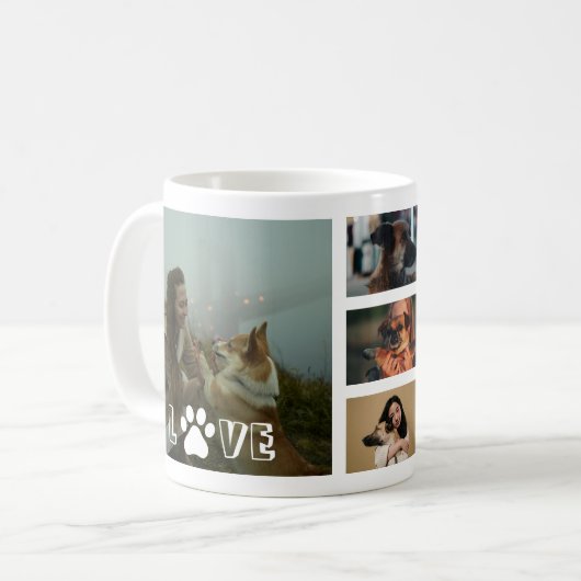 Liebe Paw Tasse (Vorderseite Links)
