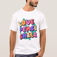 Liebe Peace Chill, Groovy Vibes Art