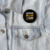 Liebe Peace Cure Rsd Crps Bewusstsein Button (Beispiel)