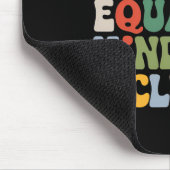 Liebe Peace Diversity Inklusion Equality Black His Mousepad (Ecke)