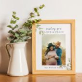 Liebe & Peace Family Foto Poster und Print