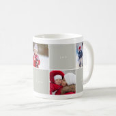 Liebe Peace Joy Blocks Foto Collage Tasse (VorderseiteRechts)