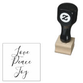 Liebe Peace Joy Inspiration WeihnachtsTinte Gummistempel (Stempel)