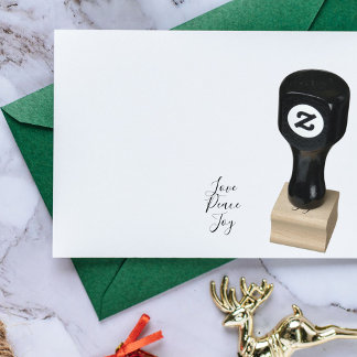 Liebe Peace Joy Inspiration WeihnachtsTinte Gummistempel