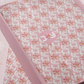 Liebe Peace Joy Pink Poinsettia Weihnachtsmuster Seidenpapier