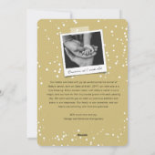 Liebe Peace Joy Tiny Kisses Baby's 1. Weihnachten (Rückseite)