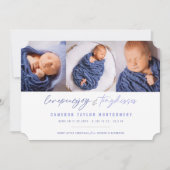 Liebe Peace Joy Tiny Kisses Baby's 1. Weihnachten (Vorderseite)