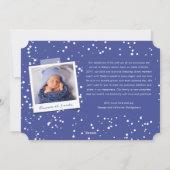 Liebe Peace Joy Tiny Kisses Baby's 1. Weihnachten (Rückseite)