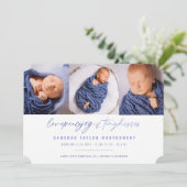 Liebe Peace Joy Tiny Kisses Baby's 1. Weihnachten (Stehend Vorderseite)