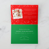 Liebe Peace Joy Tiny Kisses Baby's 1. Weihnachten (Innenseite)