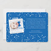 Liebe Peace Joy Tiny Kisses Baby's 1. Weihnachten (Rückseite)