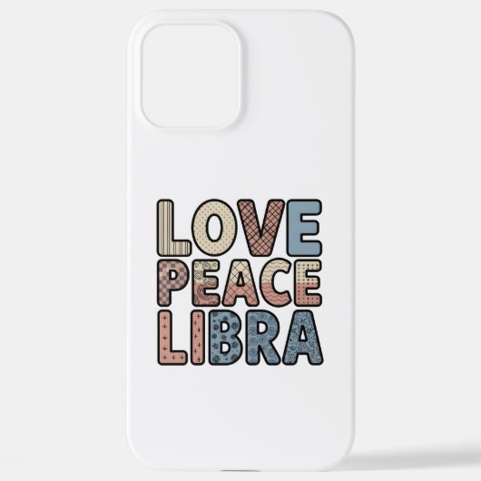 Liebe Peace Libra iPhone Case iPhone Hülle (Rückseite)