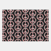 Liebe Peace Sign Collection Geschenkpapier Set (Vorderseite 2)