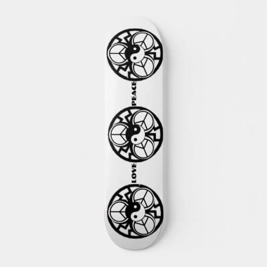 Liebe Peace Skateboard (Vorne)