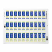 Liebe PEACOCK, blaues Creme (Vorne)