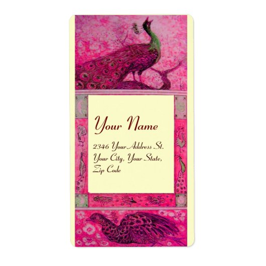Liebe PEACOCKS, Rosa-Rosa-Creme (Vorne)