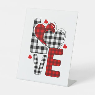 Liebe Pedistalbild Pedestelle Zeichen Sockelschild