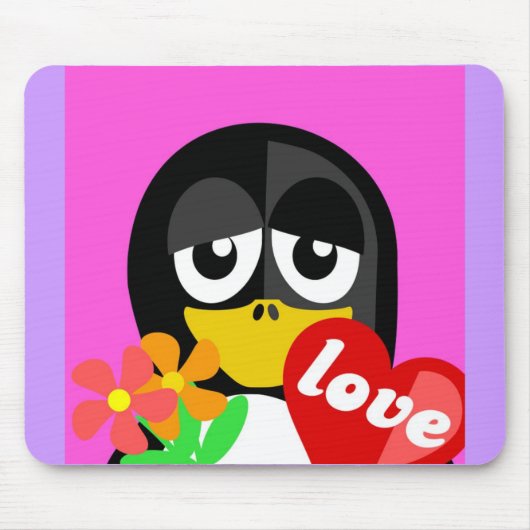 LIEBE PENGUIN MOUSEPAD (Vorne)