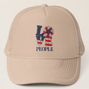 Liebe People Trucker Hat Truckerkappe