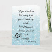 Liebe "Perfect Together" Karte (Vorderseite)