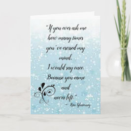 Liebe "Perfect Together" Karte