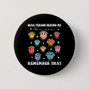 Liebe Person Hinter Mir Du Bist Erstaunlich Schön Button