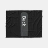 Liebe Person hinter mir Selbstmord Bewusstsein 2 Fleecedecke (Vorderseite (Horizontal))