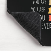 Liebe Person hinter mir sind Sie Phantastisch schö Mousepad (Ecke)