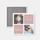 Liebe | Personalisiertes Foto Magnet (Vorderseite/Rückseite)