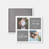 Liebe | Personalisiertes Foto Magnet (Vorderseite/Rückseite)