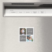 Liebe | Personalisiertes Foto Magnet (In Situ (Geschirrspüler))