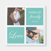 Liebe | Personalisiertes Foto Magnet (Vorne)