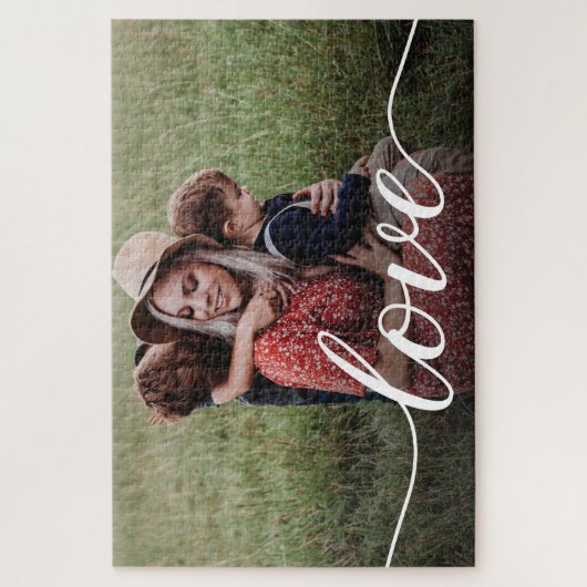 Liebe Personalisiertes Foto Puzzle (Vertikal)