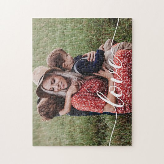 Liebe Personalisiertes Foto Puzzle (Vertikal)