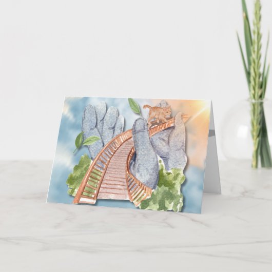 Liebe Pet Beileid Karte (Vorderseite)