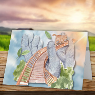 Liebe  Pet Beileid Karte