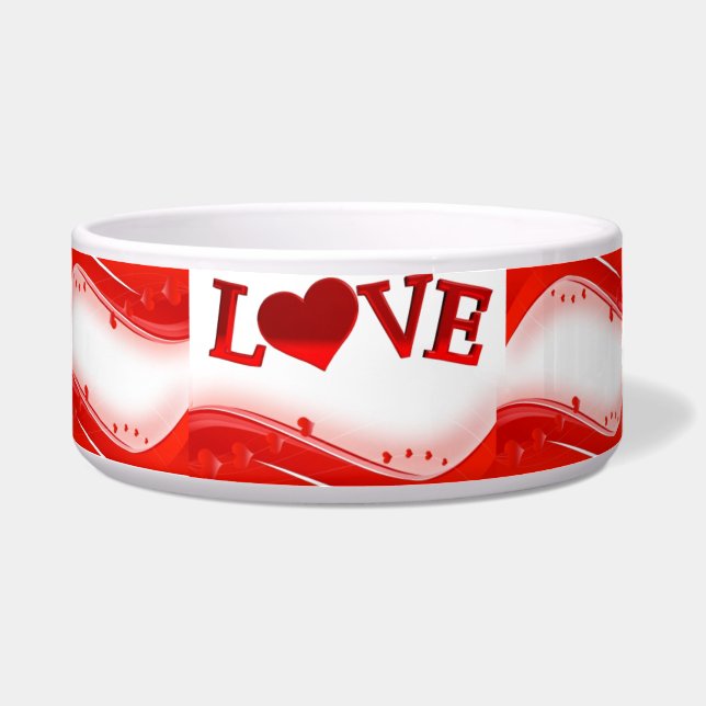 Liebe Pet Bowl Napf (Vorderseite)