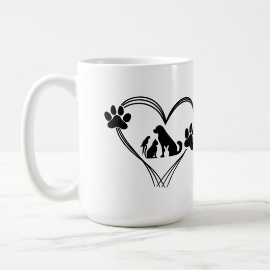 Liebe Pets Kaffeetasse (Links)