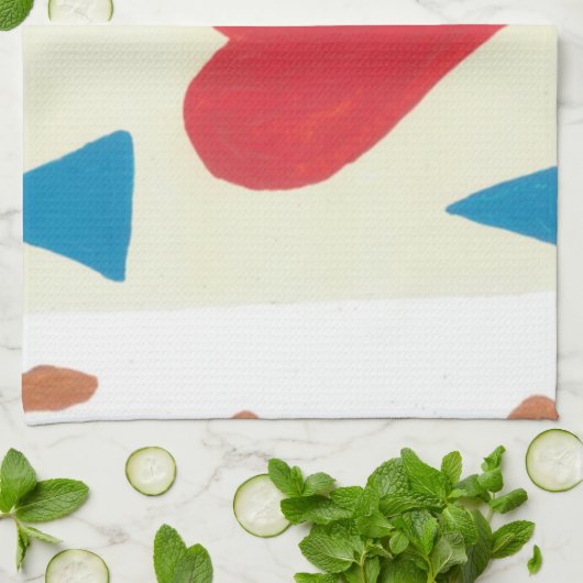 Liebe Pfad Küchentuch (Gefaltet)