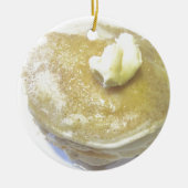 Liebe-Pfannkuchen Keramik Ornament (Vorne)