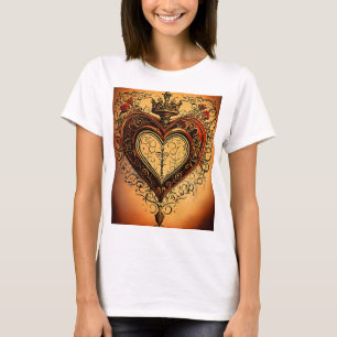 Liebe Pfeil: Traditioneller Tattoo-Inspiriert T -  T-Shirt