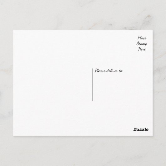 Liebe-Pfeile einfarbige Schwarz-Weiß-Hochzeit Postkarte (Rückseite)